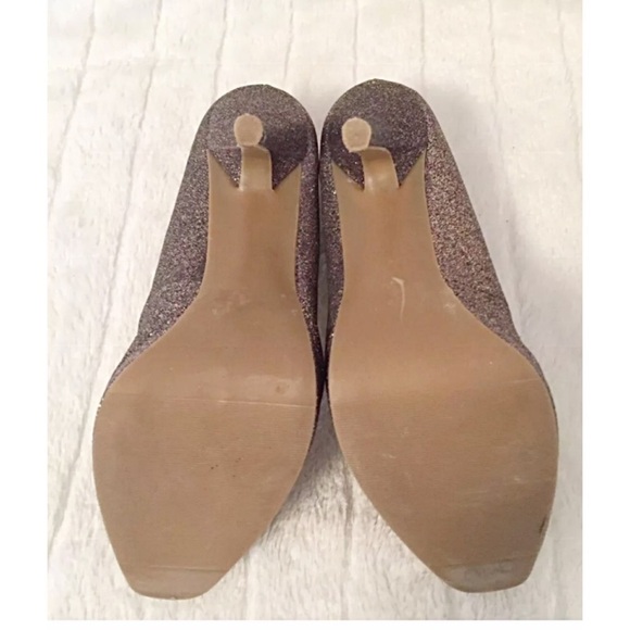 STEVE MADDEN KELLE Glitter Platform Stiletto Pumps - Picture 5 of 8